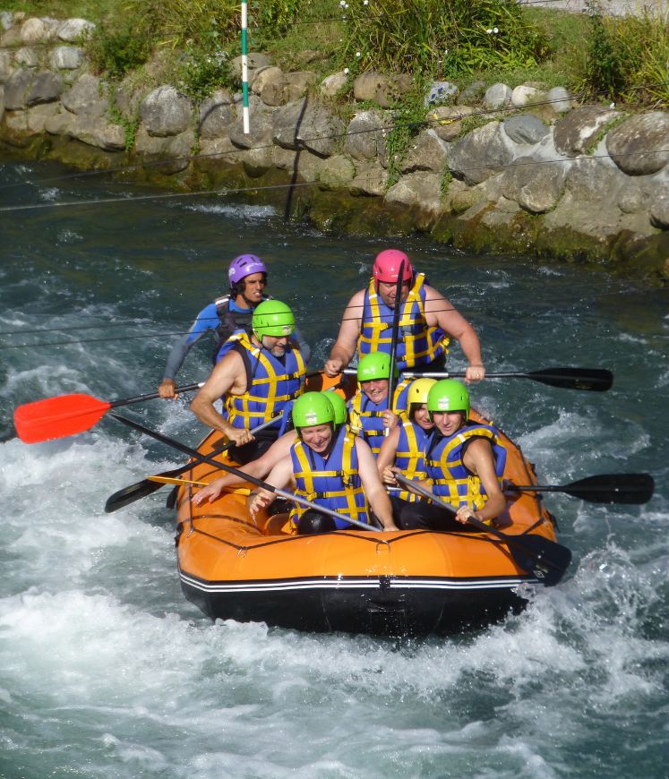 RAFTING ON THE URUBAMBA RIVER